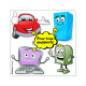 Sticker autocollant Coeur J'aime Paris - Blason sur tous supports