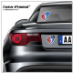 Stickers autocollant Coeur d'immat Pays de la Loire - Blason sur Véhicule