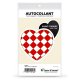 Sticker autocollant Coeur J'aime Saint-Tropez - Blason