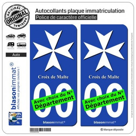 Occitanie - Collector | Autocollant Plaque Immatriculation