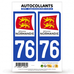 76 Normandie - LogoType