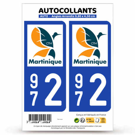 972 Martinique - LogoType II