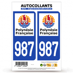 987-H Polynésie Française - Collectivité