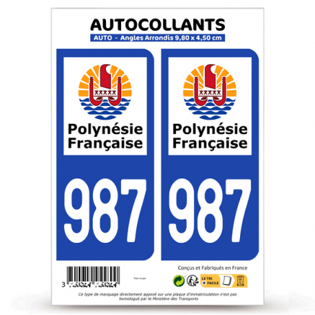 987-H Polynésie Française - Collectivité